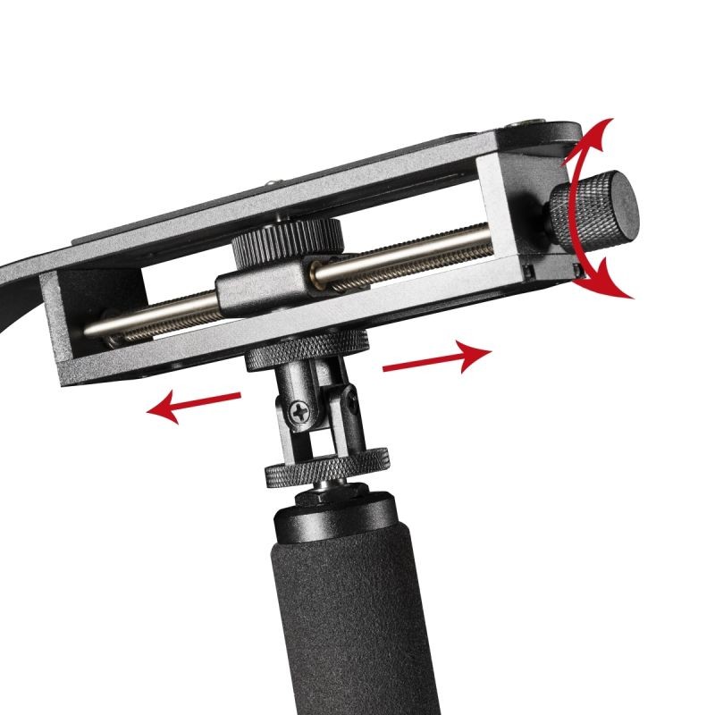 Walimex pro Easy Balance Six vakaajajärjestelmä DSLR-kameroille max 2,25 kg, vastapainot ja vatupasi