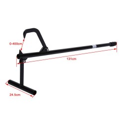 Tukkinostaja 130 cm, max. tukinhalkaisija 35 cm, musta