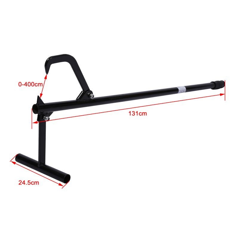 Tukkinostaja 130 cm, max. tukinhalkaisija 35 cm, musta