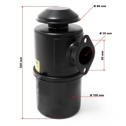 Öljykylpyilmansuodatin Lifan 10 hv dieselmoottorille ja 4-tahtisille OHV-moottoreille, 250 ml