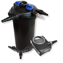 SunSun lampisuodatinsetti CPF 15000 painesuodatin 30 000 l 18 W UV C NEO 10000 SuperECO 10 000 l h Y jakaja