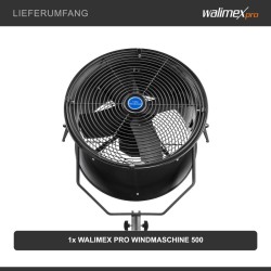 Walimex pro Windmaschine 500 tuulikone studio kuvaukseen säädettävä ilmavirta