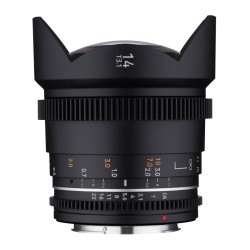 Samyang MF 14mm T3,1 VDSLR MK2 laajakulmainen videolinssi Canon EF