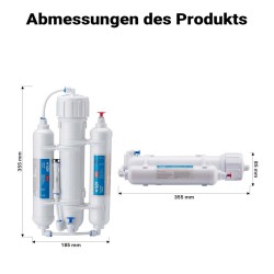 Naturewater NW-3RO-190 3-vaiheinen käänösmoosijärjestelmä juomavedelle 190 l/vrk