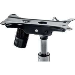 Säädettävä toimistotuolin runko pyörillä ja keinumekanismilla