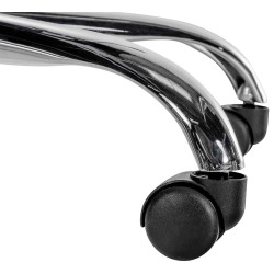 Säädettävä toimistotuolin runko pyörillä ja keinumekanismilla