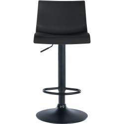 Moderni säädettävä baarijakkara kääntyvällä istuimella ja selkänojalla