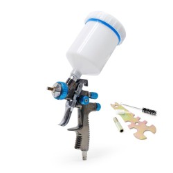 XPOtool LVLP maalauspyssy 1 4 mm suutin 500 ml muovisäiliö 100 mm suihkuleveys