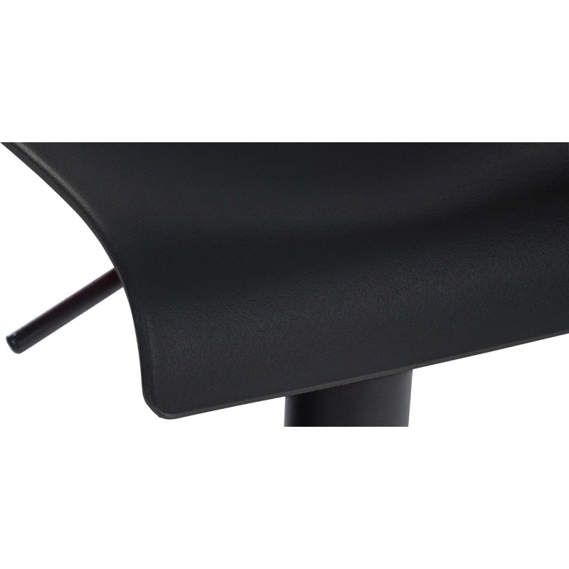 Moderni säädettävä baarijakkara kääntyvällä istuimella ja selkänojalla