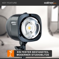 Walimex pro varasalamoputki Newcomer 300/VT-300, 300 W, 5400–5800 K