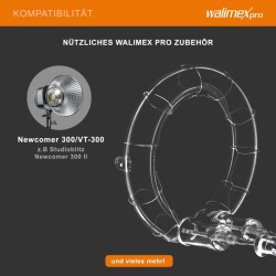 Walimex pro varasalamoputki Newcomer 300/VT-300, 300 W, 5400–5800 K