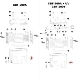 SunSun varaosa-allas biosuodattimille CBF-200, CBF-200T, CBF-200U, 8000 l