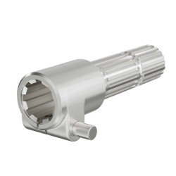Voimanottoakselin adapteriholkki 175 mm 8 32x38x6 20 hammasta traktori