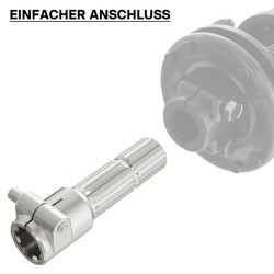 Voimanottoakselin adapteriholkki 175 mm, 8-32x38x6, 20 hammasta, traktori