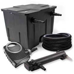 SunSun lampisuodatinsetti CBF 350 12000 l CTF 8000 8000 l h CUV 324 UVC selkeytin 24 W 25 m letku 25 mm