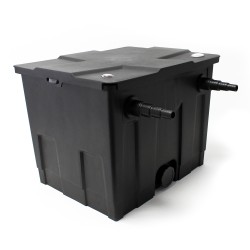 SunSun lampisuodatinsetti: CBF-350 12000 l, CTF-8000 8000 l/h, CUV-324 UVC-selkeytin 24 W, 25 m letku 25 mm