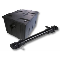 SunSun Lampisuodatinsetti CBF-550 läpivirtaussuodatin ja CUV-672 UVC-selvityin 72 W, 60 000 l