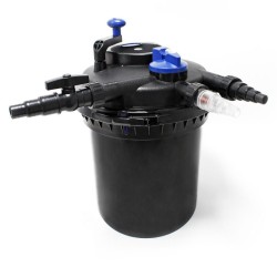 SunSun CPF-15000 painesuodatinsetti 30 000 l, 18 W UV-C, NEO-8000 SuperEco pumppu 8000 l/h, 25 m x 25 mm letku
