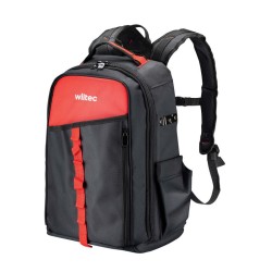 Työkalureppu 16 lokeroa 33 x 20 x 43 cm 30 kg kantavuus 1680D polyesteri