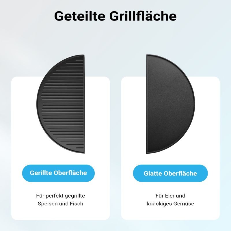Valurautainen grillilevy 46,7 x 22,8 x 1,5 cm, musta