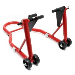Moottoripyörän etunostin 230–290 mm, 450 kg, teräs, punainen
