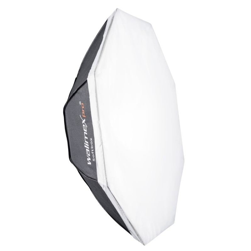 Walimex pro Octagon-softbox 90 cm, Aurora/Bowens, diffuusorit ja kuljetuslaukku