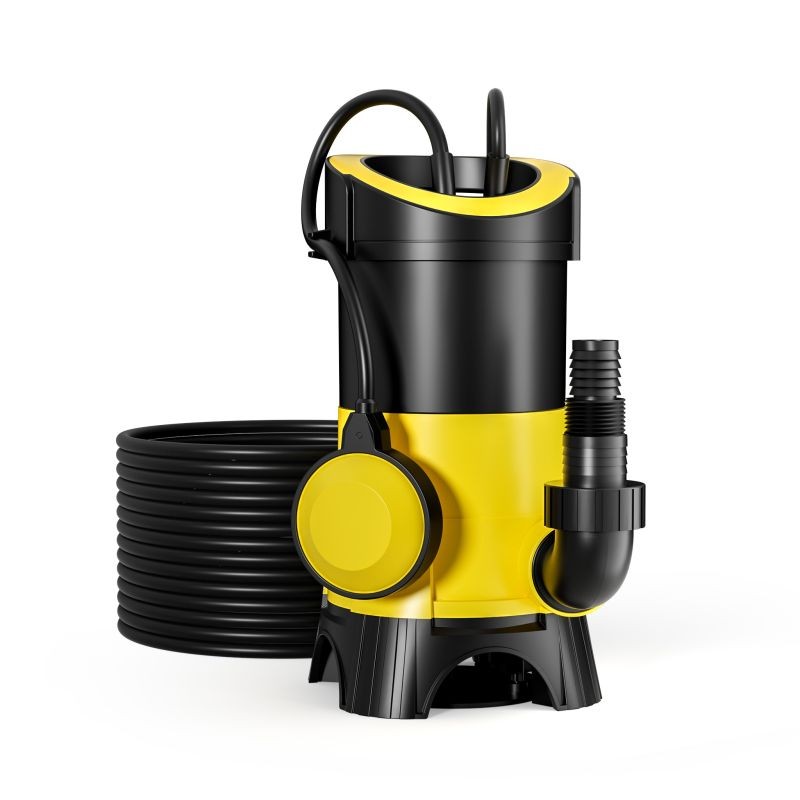 Likaveden uppopumppu 7500 l/h, 400 W, nostokorkeus 5 m, hiukkaskoko 35 mm