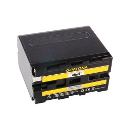 Patona NP-F970 Li-Ion-akku Sony NP-F -liitännälle, 6600 mAh, 7,4 V, 48,8 Wh