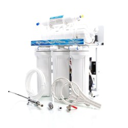 Naturewater NW RO400 E2 käänteisosmoosijärjestelmä 1500 l vrk 5 vaiheinen juomaveden suodatin booster pumppu