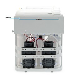 Naturewater NW-RO400-E2 käänteisosmoosijärjestelmä 1500 l/vrk, 5-vaiheinen juomaveden suodatin, booster-pumppu