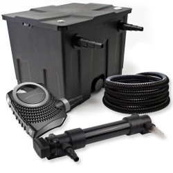 SunSun lampisuodatinsetti CBF 350 12000 l CTF 8000 SuperECO 8000 l h CUV 636 UVC puhdistin 25 m letku 25 mm