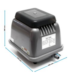 SunSun HJB-280 ilmapumppu 16800 l/h 230 W lampiin ja suuriin akvaarioihin