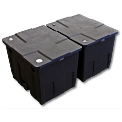 SunSun Lampisuodatinsetti CBF 350B läpivirtaussuodatin 60 000 l ja CUV 672 UV C puhdistin 72 W