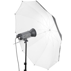 Walimex pro heijastinvarjo 150 cm, musta/valkoinen, muoto- ja tuotekuvaukseen