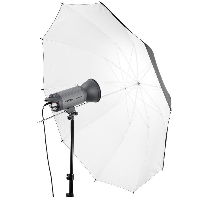 Walimex pro heijastinvarjo 150 cm, musta/valkoinen, muoto- ja tuotekuvaukseen