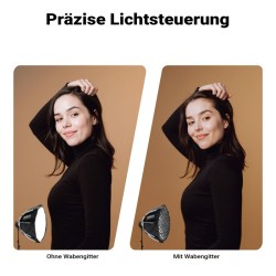 Multiblitz Octagon-softbox 40 cm Mini Bowens -adapterilla, kenno ja diffuusori