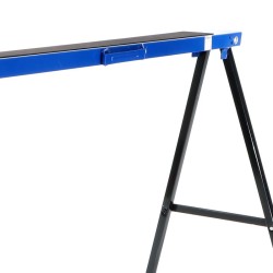 XPOtool Teräksiset taittopukit 2 kpl, 250 kg, 995 x 480 x 785 mm