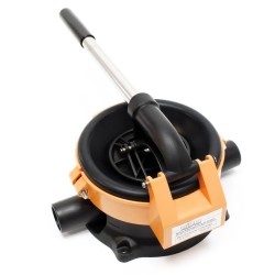 Manuaalinen vesipumppu ruostumattomalla teräsvivulla, max 70 l/min