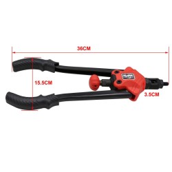 Poponittimutterisarja M3 M12 7 vaihtopäätä 70 kpl mutteria 360 mm