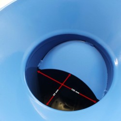 Hedelmärouhinta 1100 W, 1000 kg/h, 2800 U/min, teräs