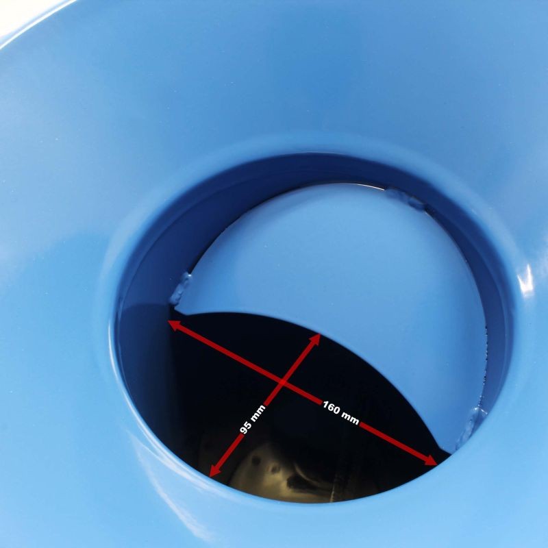 Hedelmärouhinta 1100 W, 1000 kg/h, 2800 U/min, teräs