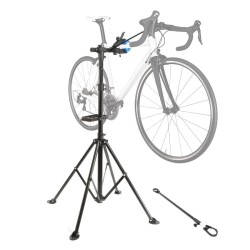 Polkupyörän korjausteline 30 kg 360 kääntyvä korkeussäätö 102 178 cm musta