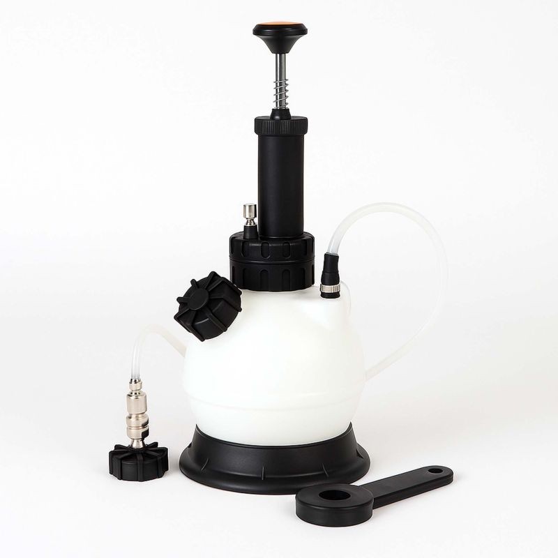 XPOtool Jarrujen ilmauslaite 2 l + 1 l imusäiliöllä, 42 mm adapteri