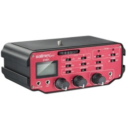 Walimex pro Audioadapter 107 2 kanavainen XLR audioadapteri esivahvistin phantom syöttö ja kuulokeliitäntä