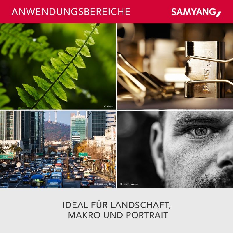 Samyang 100mm f/2.8 Makro-objektiivi Fuji X -sarjalle, manuaalinen tarkennus