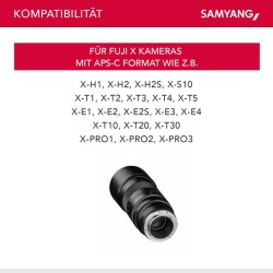 Samyang 100mm f/2.8 Makro-objektiivi Fuji X -sarjalle, manuaalinen tarkennus