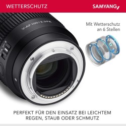Samyang V-AF 100 mm T2,3 video-objektiivi Sony E / FE, autofokus, 8K-tuki