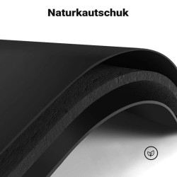 Kynnysramppi, kumi 900 x 200 x 40 mm, 50 t kantavuus, musta, liukuestepinta
