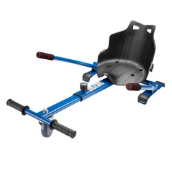 Säädettävä hoverboard-istuin, sininen, max 120 kg