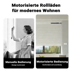 Rullasuojamoottori 204 W 30 Nm SW60 IP44 sininen